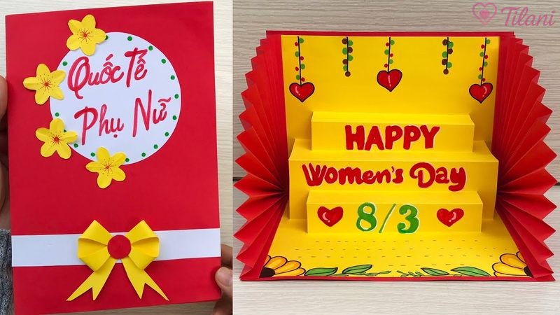 Thiệp pop-up 3D là món quà thú vị và đầy bất ngờ