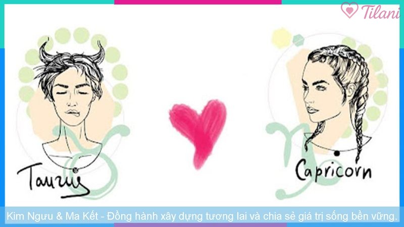 Kim Ngưu & Ma Kết - Đồng hành xây dựng tương lai và chia sẻ giá trị sống bền vững.